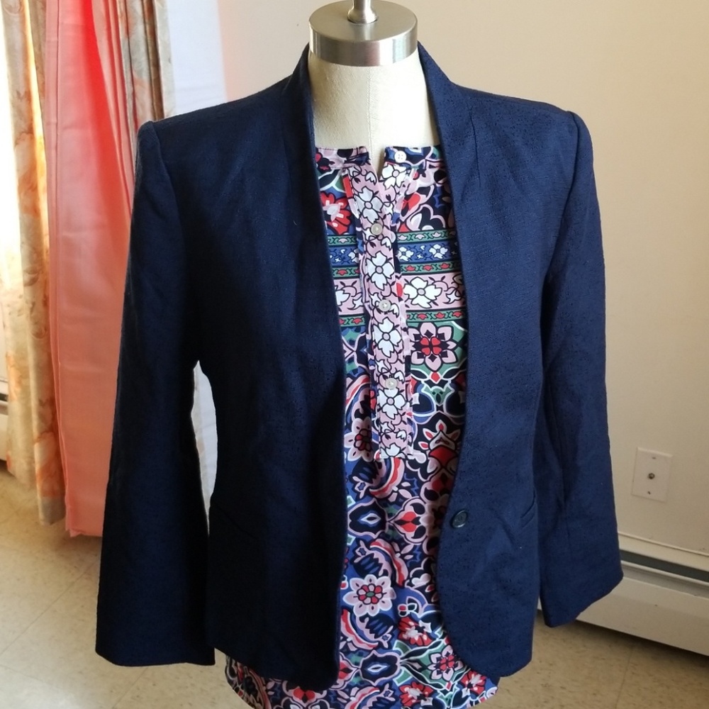 Textured Blazer